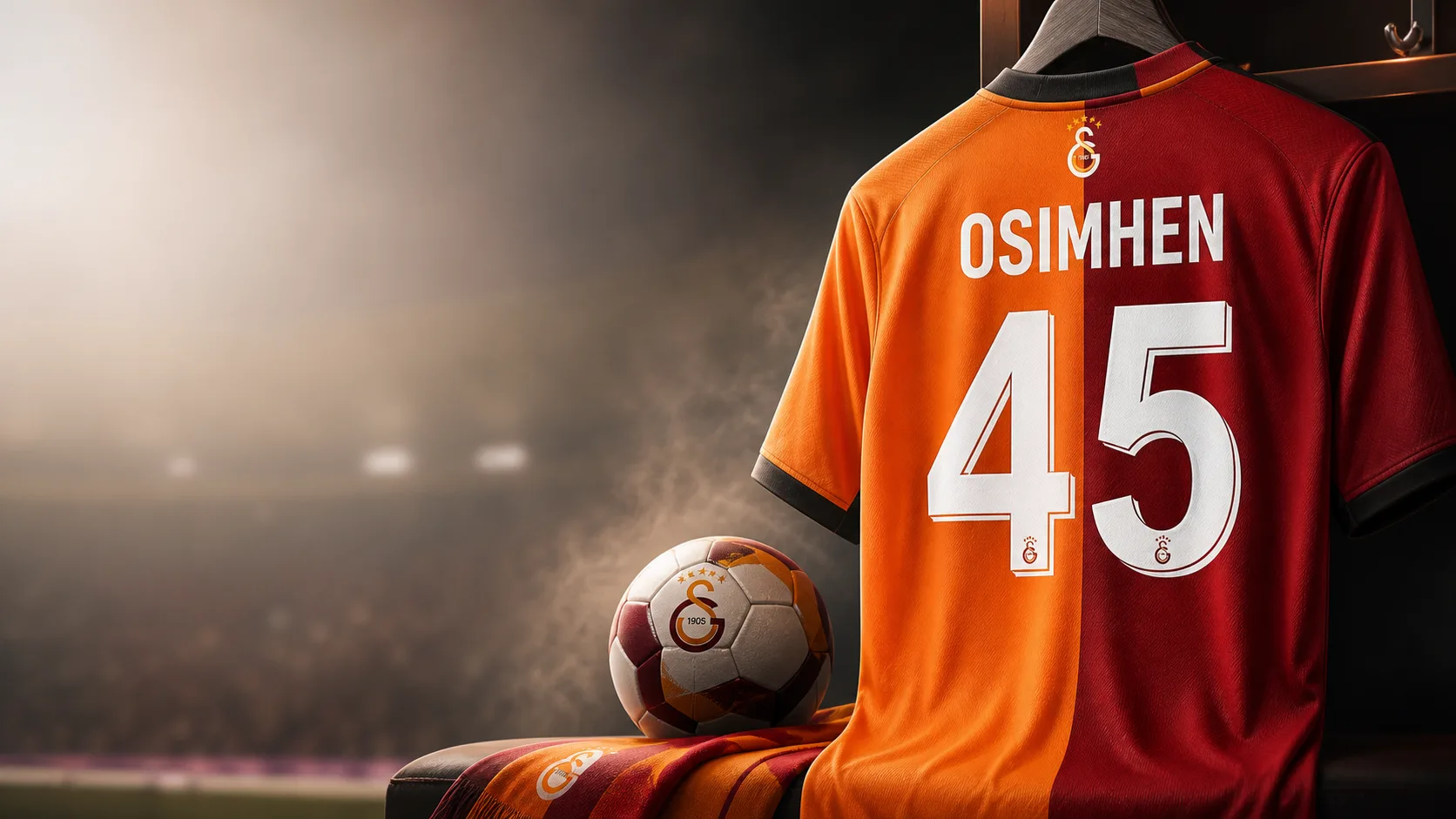 Osimhen 45 numara kararını verdi: Galatasaray’da devam
