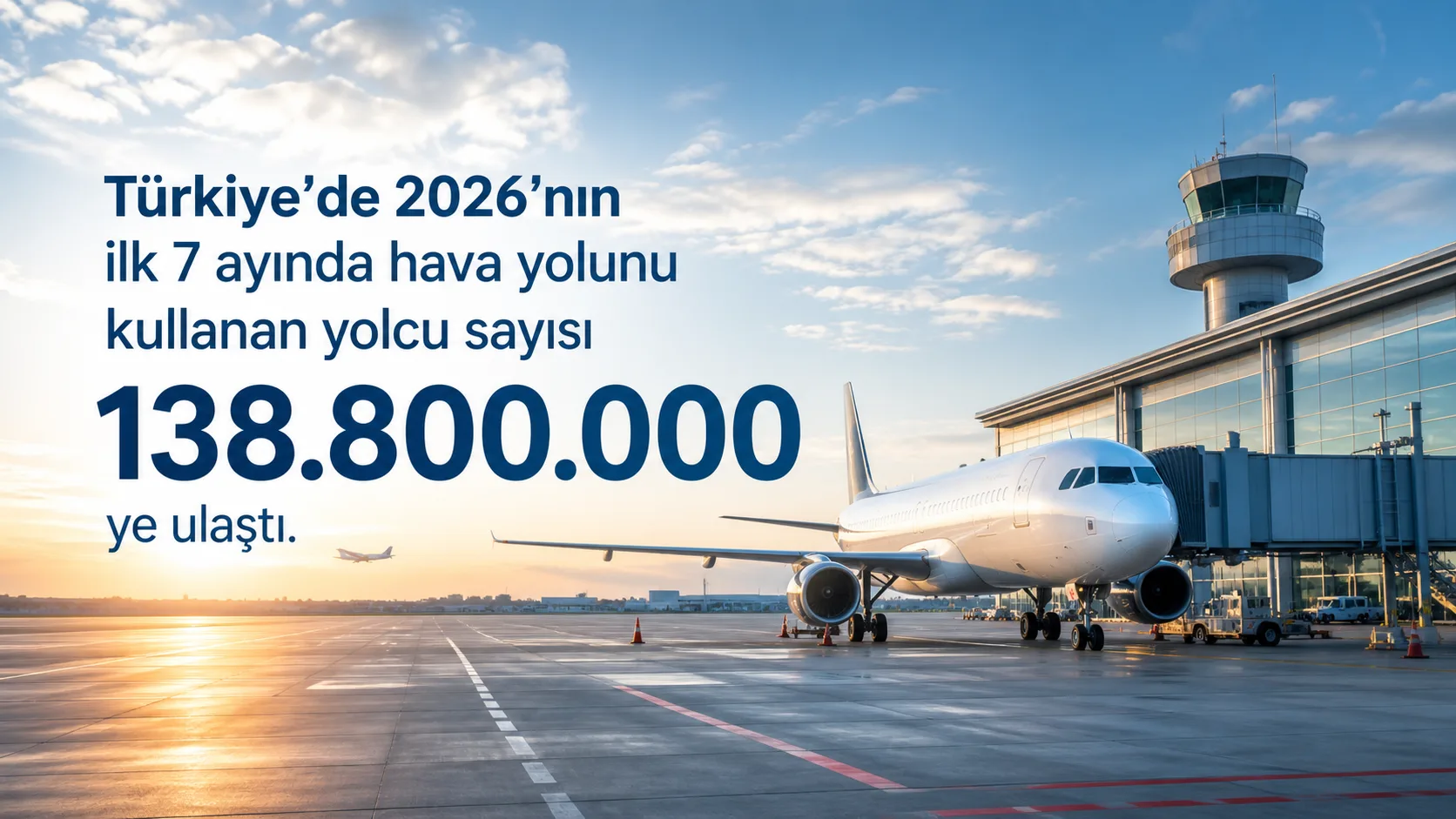 2026 hava yolu yolcu sayısı 138,8 milyona ulaştı